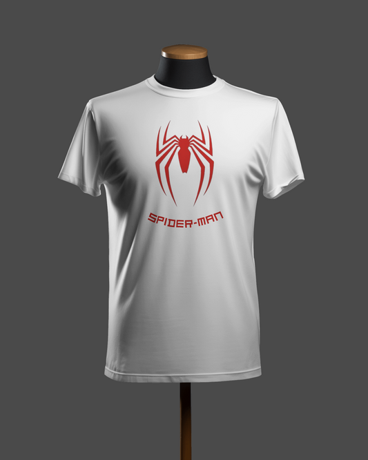 Unisex Short Sleeve Spider-Man Logo T-shirt